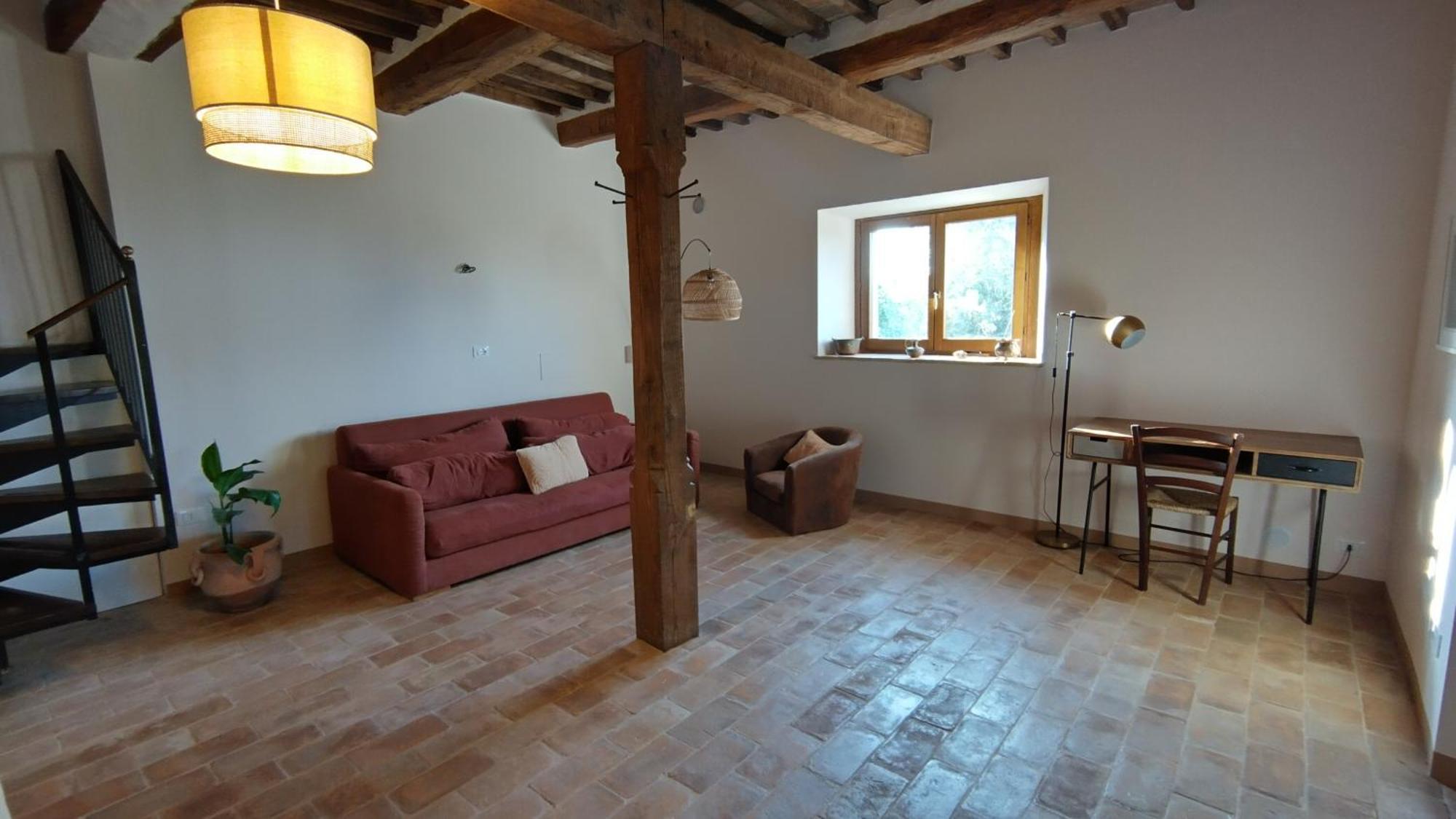 Podere Cerrete - Eco Farmhouse Castel del Piano (Tuscany) Exterior foto
