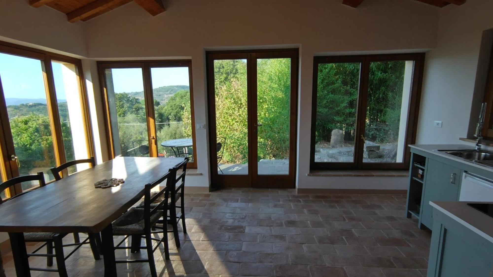 Podere Cerrete - Eco Farmhouse Castel del Piano (Tuscany) Exterior foto